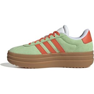 Adidas VL Court Bold Sneakers - Green, Orange, White - Sports Shoe Adidas VL Court Bold Sneakers - Green, Orange, White - Sports Shoe