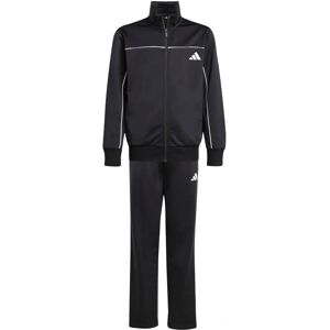 Adidas Kids Black White Regular Fit Tracksuit - Sportswear Adidas Kids Black White Regular Fit Tracksuit - Sportswear
