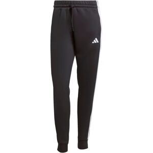 Adidas Joggers Essentials 3 Streep Fleece Slim Zwart - Joggers Adidas Joggers Essentials 3 Streep Fleece Slim Zwart - Joggers
