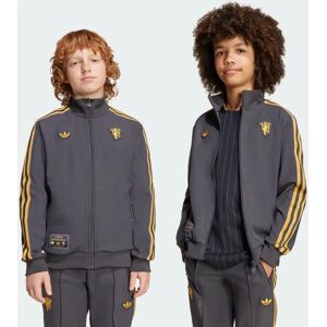 adidas Kids Manchester United Terrace Icons Track Top - Black adidas Kids Manchester United Terrace Icons Track Top - Black
