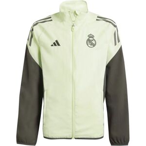 Adidas Real Madrid Youth Pre-Match Jacket - Green - Jacket Adidas Real Madrid Youth Pre-Match Jacket - Green - Jacket