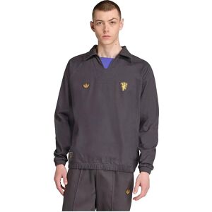 adidas Manchester United Terrace Icons Drill Sweatshirt - Zwart - Sweatshirt adidas Manchester United Terrace Icons Drill Sweatshirt - Zwart - Sweatshirt