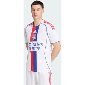 adidas Olympique Lyonnais 25/26 Home Jersey - White - Football adidas Olympique Lyonnais 25/26 Home Jersey - White - Football