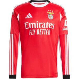 Adidas Benfica 2025-2026 Long Sleeve Home Shirt - Football Shirt Adidas Benfica 2025-2026 Long Sleeve Home Shirt - Football Shirt