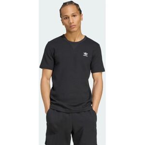 adidas Trefoil Essentials Waffle T-Shirt - Black - T-Shirt adidas Trefoil Essentials Waffle T-Shirt - Black - T-Shirt
