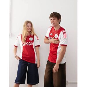 adidas Ajax Amsterdam 25/26 White Jersey - Football - Mens adidas Ajax Amsterdam 25/26 White Jersey - Football - Mens