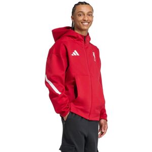 Adidas Liverpool FC 2025-2026 Red Anthem Jacket - Casual Sportswear Adidas Liverpool FC 2025-2026 Red Anthem Jacket - Casual Sportswear