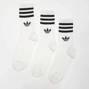 adidas 3-Stripes Crew Socks - White - Socks adidas 3-Stripes Crew Socks - White - Socks