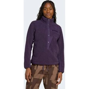 adidas Xploric High Pile Fleece Pullover - Womens - Purple - Sweatshirt adidas Xploric High Pile Fleece Pullover - Womens - Purple - Sweatshirt