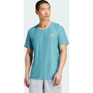 adidas Adi365 Climacool+ Mens Running Top Green Short Sleeve Reflective T-Shirt - Running Top adidas Adi365 Climacool+ Mens Running Top Green Short Sleeve Reflective T-Shirt - Running Top