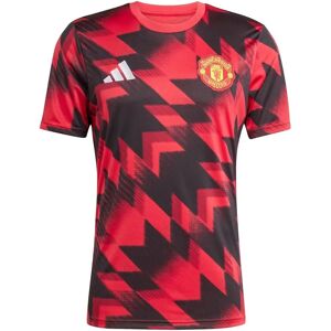 adidas Manchester United 25/26 Pre-Match Jersey - Red - Football Jersey adidas Manchester United 25/26 Pre-Match Jersey - Red - Football Jersey