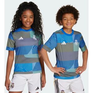 adidas - Kids - Real Madrid 25/26 Pre-Match Jersey - Blue - Jersey adidas - Kids - Real Madrid 25/26 Pre-Match Jersey - Blue - Jersey