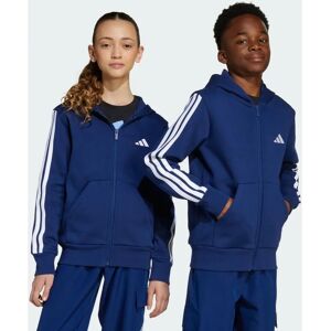 adidas Kids' Blue Full-Zip Hoodie adidas Kids' Blue Full-Zip Hoodie