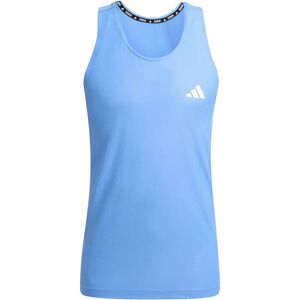 adidas Own The Run Tank Top - Blue - Moisture-wicking, Recycled Material - Tank Top adidas Own The Run Tank Top - Blue - Moisture-wicking, Recycled Material - Tank Top