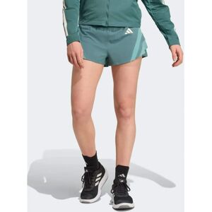adidas Adizero Archive Gel Womens Running Shorts - Green adidas Adizero Archive Gel Womens Running Shorts - Green