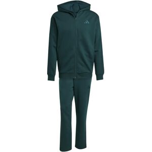 Adidas Tracksuit - Colorblock - 70% Cotton, 30% Polyester Adidas Tracksuit - Colorblock - 70% Cotton, 30% Polyester