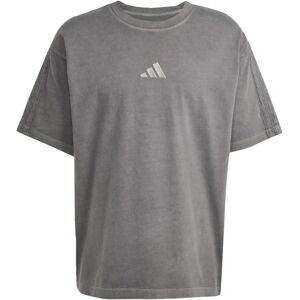 adidas ALL SZN Washed T-Shirt - Svart - Casual stil, Mjukt bomullsmaterial, Lös passform - T-Shirt adidas ALL SZN Washed T-Shirt - Svart - Casual stil, Mjukt bomullsmaterial, Lös passform - T-Shirt