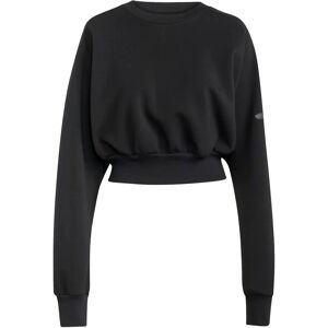adidas Soft Lux Loose Sweatshirt - Womens - Black - Sweatshirt adidas Soft Lux Loose Sweatshirt - Womens - Black - Sweatshirt