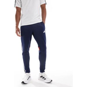 adidas Tiro 25 Essentials Winterized - Tracksuit Bottoms - Blue adidas Tiro 25 Essentials Winterized - Tracksuit Bottoms - Blue