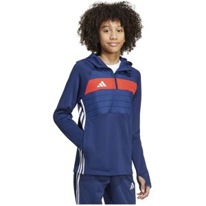 adidas Kids Tiro 25 Essentials Winterized Training Top - Blue adidas Kids Tiro 25 Essentials Winterized Training Top - Blue