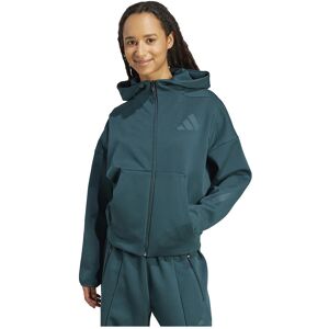 adidas Z.N.E. Full-Zip Hoodie - Green - Hooded Sweatshirt adidas Z.N.E. Full-Zip Hoodie - Green - Hooded Sweatshirt