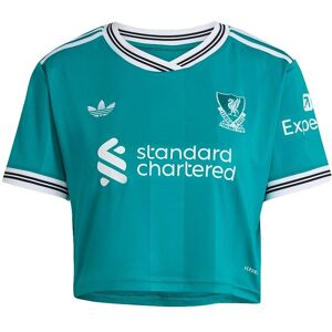 adidas Liverpool FC 25/26 Third Cropped Jersey - Green - Football Jersey adidas Liverpool FC 25/26 Third Cropped Jersey - Green - Football Jersey
