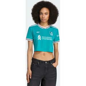 adidas Liverpool FC 25/26 Third Cropped Jersey - Green - Football adidas Liverpool FC 25/26 Third Cropped Jersey - Green - Football