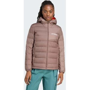 adidas Multi Light Down CLIMAWARM Hooded Jacket - Brown - Jacket adidas Multi Light Down CLIMAWARM Hooded Jacket - Brown - Jacket