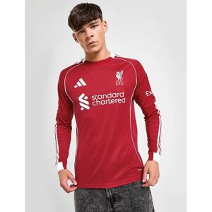 Adidas Liverpool 2025-2026 Long Sleeve Home Shirt Red - Jersey Adidas Liverpool 2025-2026 Long Sleeve Home Shirt Red - Jersey