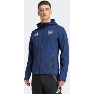 adidas Arsenal Tiro 25 Competition Vis Tech Travel Jacket - Blue - Jacket adidas Arsenal Tiro 25 Competition Vis Tech Travel Jacket - Blue - Jacket