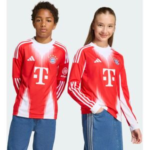 adidas Kids FC Bayern 25/26 Long Sleeve Home Jersey - Red adidas Kids FC Bayern 25/26 Long Sleeve Home Jersey - Red