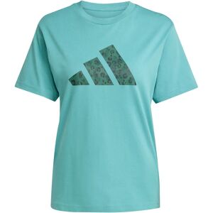 ADIDAS SPORTSWEAR W ANIMAL T Powder Teal - T-Shirt ADIDAS SPORTSWEAR W ANIMAL T Powder Teal - T-Shirt