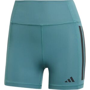 adidas Optime 3-Stripes 1/4 Short Leggings - Groen - Training adidas Optime 3-Stripes 1/4 Short Leggings - Groen - Training