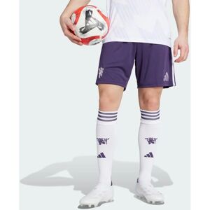 adidas Manchester United 25/26 Away Shorts - Purple - Shorts adidas Manchester United 25/26 Away Shorts - Purple - Shorts