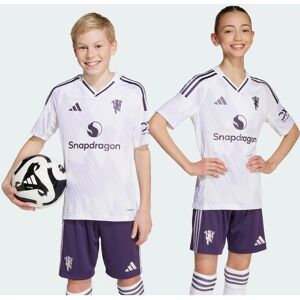 adidas Kids Manchester United 25/26 Away Jersey - White adidas Kids Manchester United 25/26 Away Jersey - White