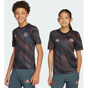 adidas Kids FC Bayern 25/26 Pre-Match Jersey - Black adidas Kids FC Bayern 25/26 Pre-Match Jersey - Black