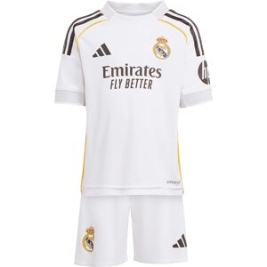 adidas Kids Real Madrid 25/26 Home Mini Kit - White adidas Kids Real Madrid 25/26 Home Mini Kit - White