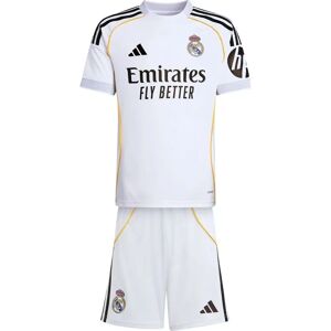 adidas Kids Real Madrid 25/26 Home Kit - White adidas Kids Real Madrid 25/26 Home Kit - White