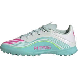 chaussures de football F50 Messi League pour enfants - Blanc - Publicité chaussures de football F50 Messi League pour enfants - Blanc - Publicité