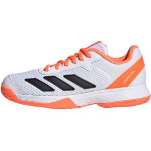 Adidas JR4450 Schwarz/Orange/Weiß Kinderschuhe - Tennis Adidas JR4450 Schwarz/Orange/Weiß Kinderschuhe - Tennis