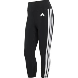 adidas Optime Essentials Workout 3-Streifen 3/4 Leggings - Schwarz adidas Optime Essentials Workout 3-Streifen 3/4 Leggings - Schwarz