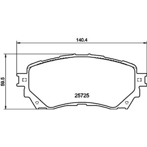 Hella Pagid Mazda 6 GJ GL Bremsenset - 320mm belüftet Hella Pagid Mazda 6 GJ GL Bremsenset - 320mm belüftet