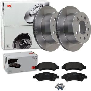 Nk Fiat Ducato 250 Bremsscheibe und Bremsbeläge - 280mm, Hinten Nk Fiat Ducato 250 Bremsscheibe und Bremsbeläge - 280mm, Hinten