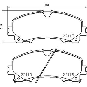 Hella Pagid Bremsscheiben-Set 320mm vorne für Renault Koleos II - Bremsscheibe Hella Pagid Bremsscheiben-Set 320mm vorne für Renault Koleos II - Bremsscheibe