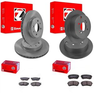 Zimmermann Bremsenset - Scheibenbremse und Beläge Zimmermann Bremsenset - Scheibenbremse und Beläge