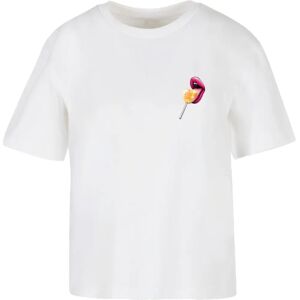 Tricou Oversize Alb Sugar Bomb de Mister Tee - Stil Casual Tricou Oversize Alb Sugar Bomb de Mister Tee - Stil Casual