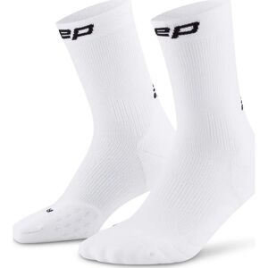 CEP Core Run Socken Mid Cut Weiß - Socken CEP Core Run Socken Mid Cut Weiß - Socken