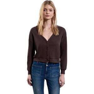 STREET ONE STUDIO Dam Cardigan - V-hals, avslappnad passform, kort längd STREET ONE STUDIO Dam Cardigan - V-hals, avslappnad passform, kort längd