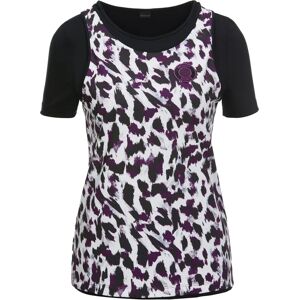 Goldner Fashion Laufshirt - creme / purple / multicolor - Gr. 34 Goldner Fashion Laufshirt - creme / purple / multicolor - Gr. 34