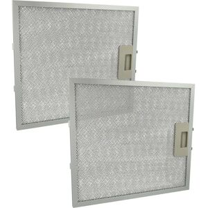 vhbw 2x Range Hood Filter - Silver - Metal vhbw 2x Range Hood Filter - Silver - Metal